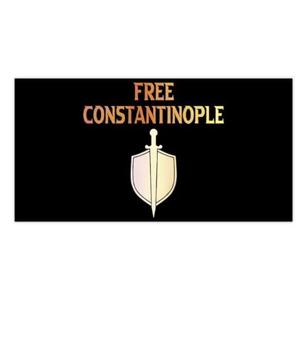 Free Constantinople Bumper Stickers