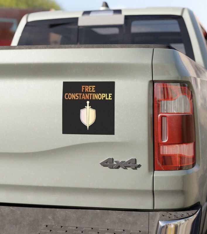 Free Constantinople Car Magnets