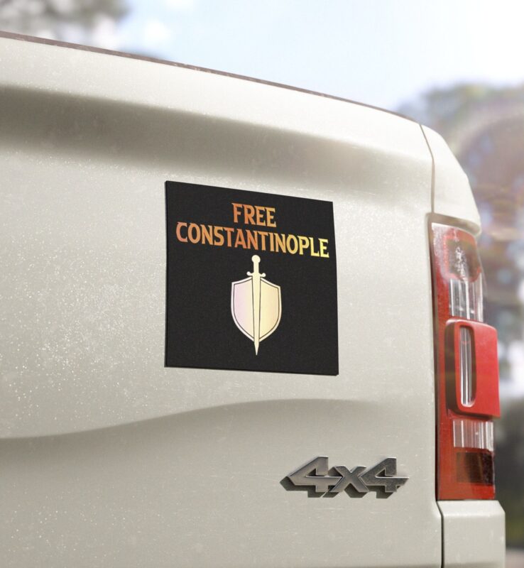 Free Constantinople Car Magnets