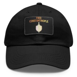 Free Constantinople Dad Hat with Leather Patch