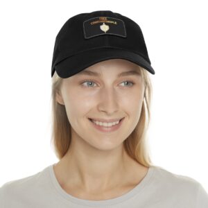 Free Constantinople Dad Hat with Leather Patch