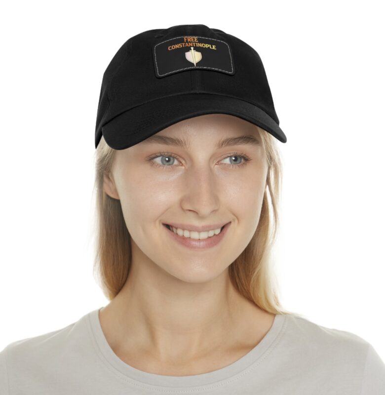 Free Constantinople Dad Hat with Leather Patch