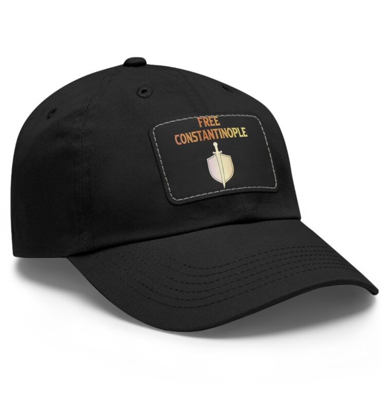 Free Constantinople Dad Hat with Leather Patch