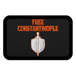 Free Constantinople Embroidered Patches