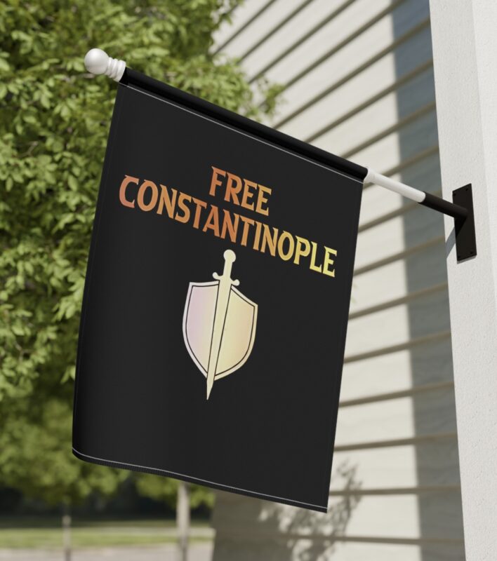 Free Constantinople Flag