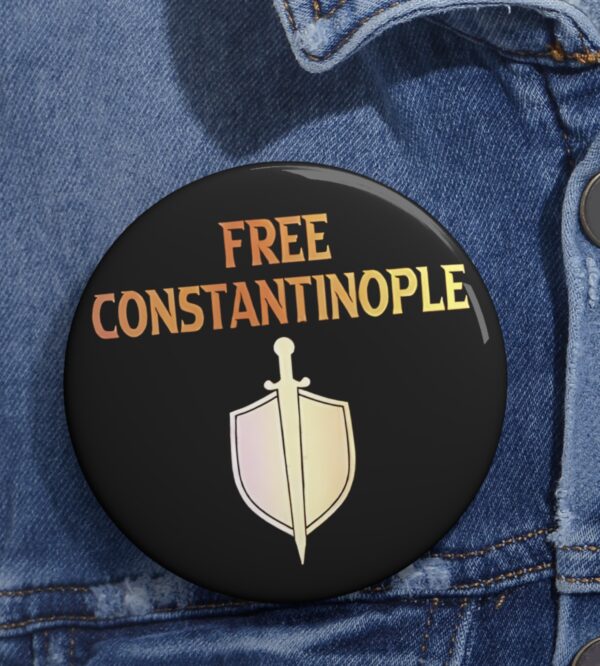 Free Constantinople Pin Buttons