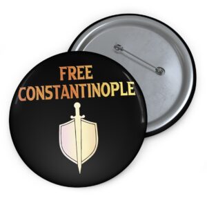 Free Constantinople Pin Buttons